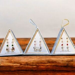 Cubic Zirconia Earrings Sets, $150 Retail #37